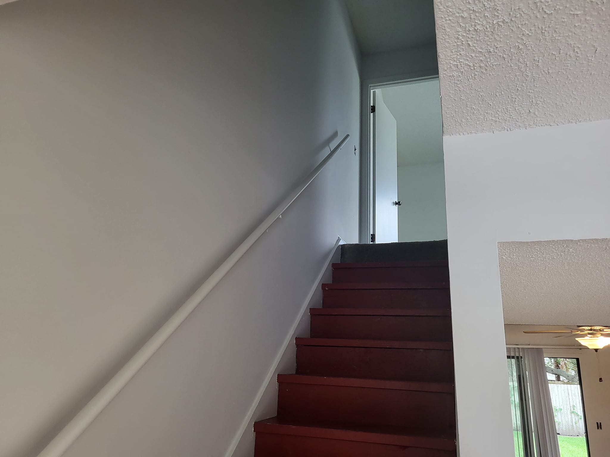 Interior stairwell paint job